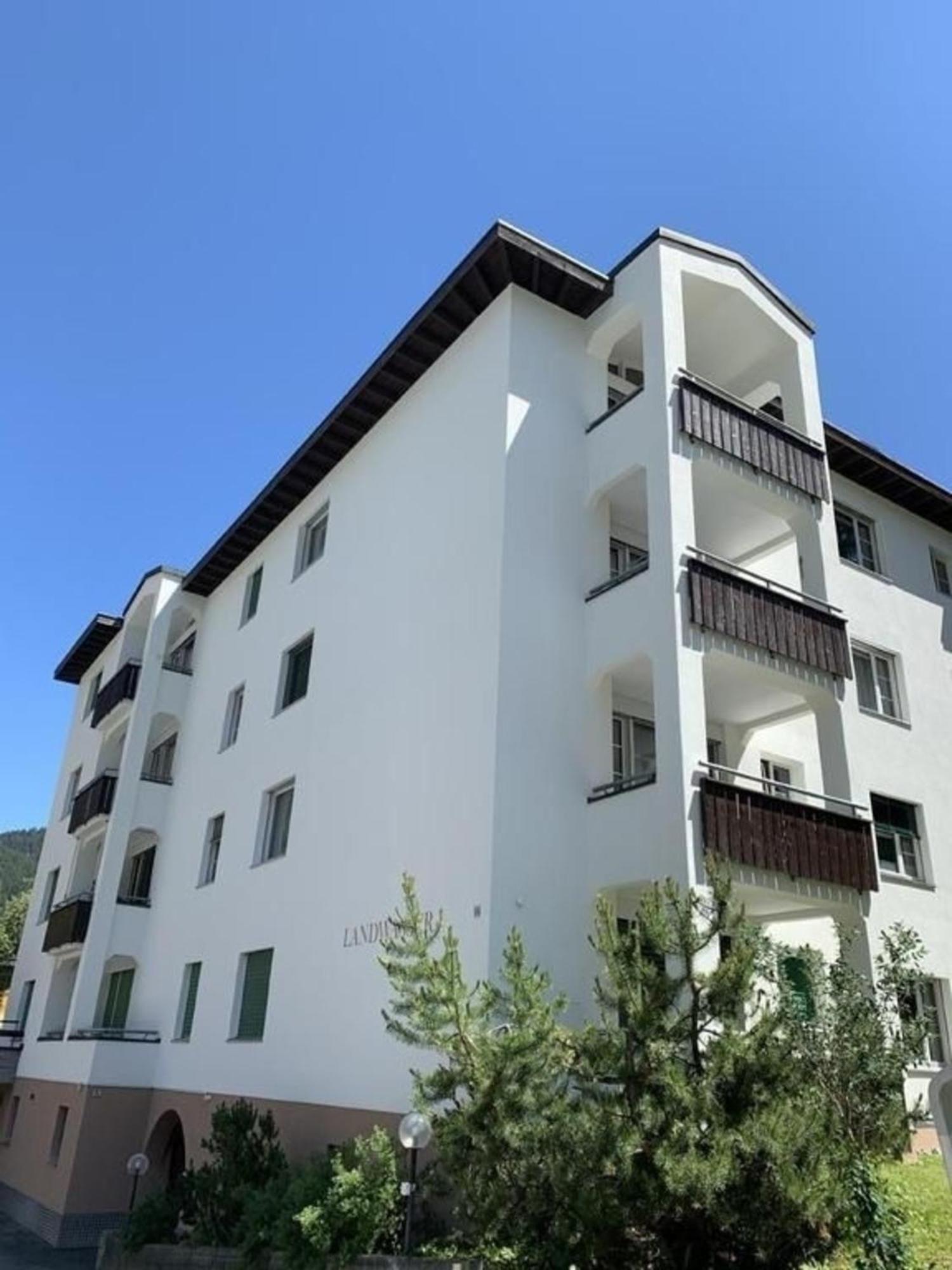 Ferienwohnung Gian, Zentral Mit Garagenstellplatz Davos Exterior foto