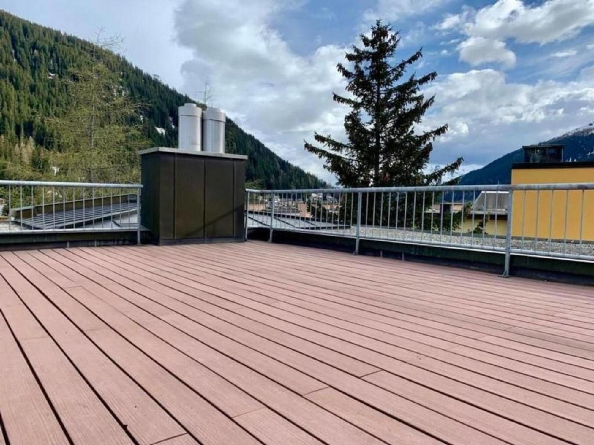Ferienwohnung Gian, Zentral Mit Garagenstellplatz Davos Exterior foto
